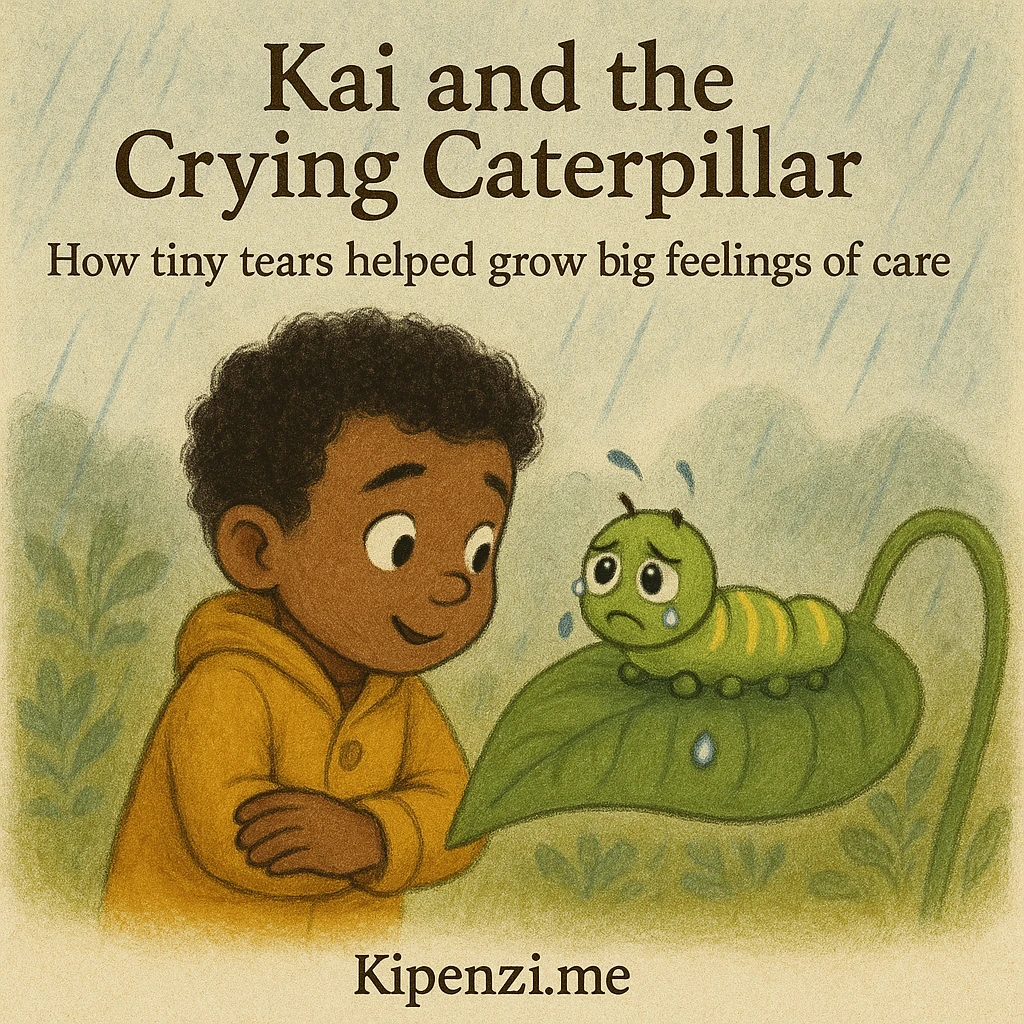 Kai and the Crying Caterpillar - How tiny tears helped grow big feelings of care.